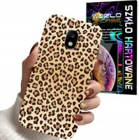 ETUI CASE DO SAMSUNG J5 2017 - PANTERKA WZORKI MODNE WZORY DLA KOBI + SZKŁO