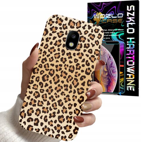 ETUI CASE DO SAMSUNG J5 2017 - PANTERKA WZORKI MODNE WZORY DLA KOBI + SZKŁO na Arena.pl