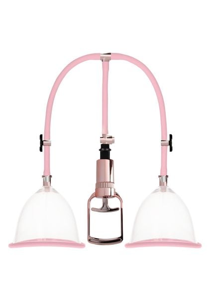 Shots Pumped Breast Pump Set Medium Rose Gold zdjęcie 11