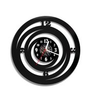 Zegar ścienny z płyty winylowej Abstrakcyjny wir 39.4