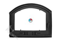 DRZWI C07 LEWE - 56X69 CM + TERMOMETR 0-250°C do pieca pizzy pizzeria żeliwne