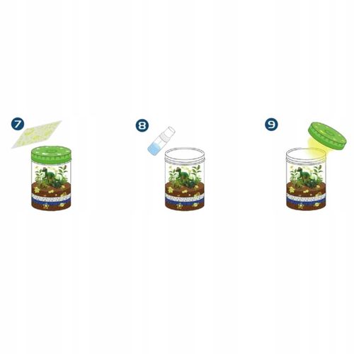 DINOZAUR OGRÓD TERRARIUM PROJEKTOR LAMPKA NOCNA PIASEK NAKLEJKI ROŚLINY na Arena.pl