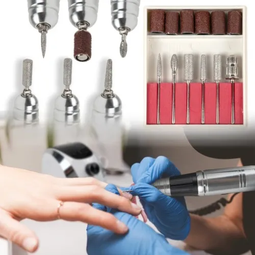 FREZARKA DO PAZNOKCI PROFESJONALNA MOCNA 68W FREZY na Arena.pl