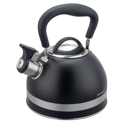czajnik 1,8l z gwizdkiem kinghoff kh-1858 czarny na Arena.pl