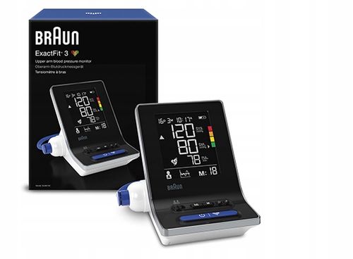 Braun BUA6150 WE ExactFit 3 Ciśnieniomierz naramienny na Arena.pl