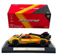 BBURAGO MODEL FERRARI RACING 499P 1:43