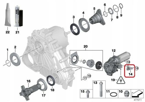OE BMW SENSOR NASTAWINIKA XDRIVE BMW 3 E90 E91 E92 5 E60 E61 X3 E83 X5 E53 na Arena.pl