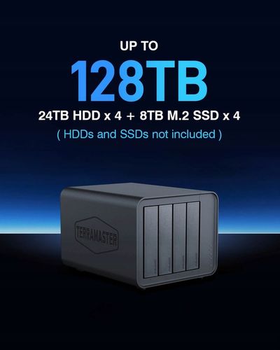 Obudowa dysku 3,5" D8 Hybrid TerraMaster USB3.2 typu C 10 Gb/s na Arena.pl