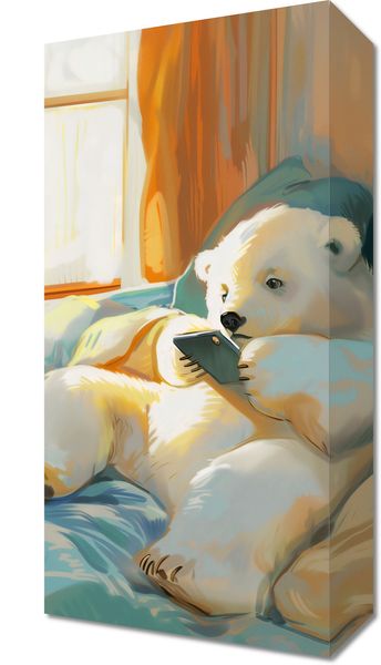 Obraz 20x40cm Misiowe Popołudnie zdjęcie 1
