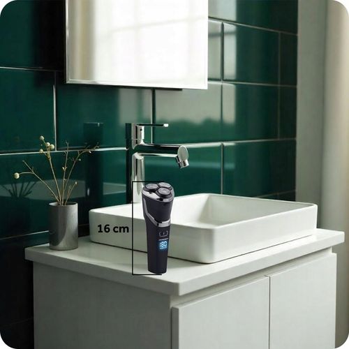 Maszynka do golenia golarka do brody zarostu 3 ostrza czarna Berdsen na Arena.pl