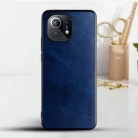 Etui AIORIA Vintage LEATHER do Xiaomi Mi 11 Lite niebieski