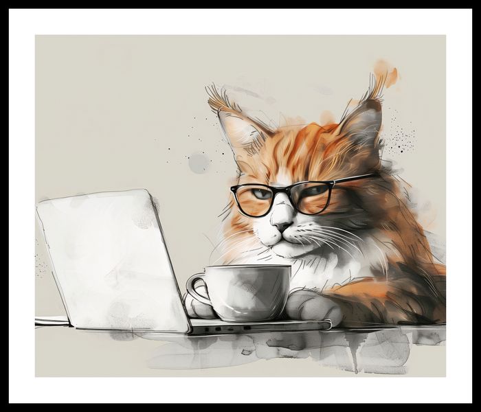 Plakat 60x50cm Nie przed Kawusią zdjęcie 3