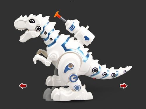 DUŻY DINOZAUR INTERAKTYWNY ROBOT TREX CHODZI RYCZY ŚWIECI +ZIEJE DLA DZIECI na Arena.pl