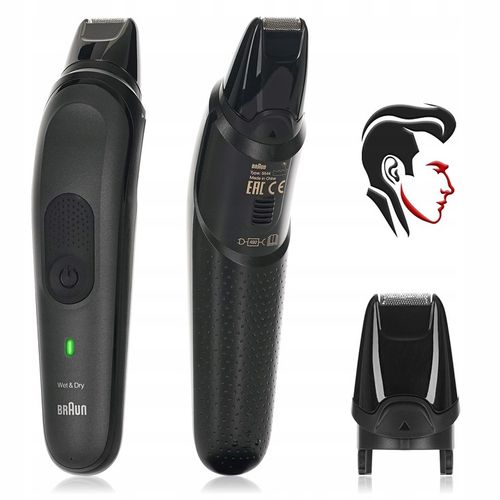 TRYMER MASZYNKA DO WŁOSÓW BRODY NOSA USZU GOLARKA BRAUN SERIES 7 - na Arena.pl