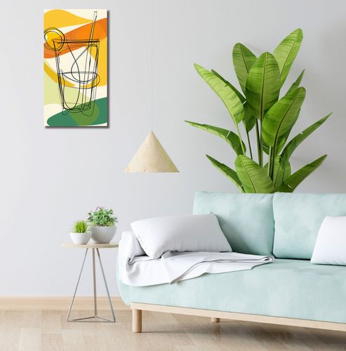 Obraz 30x60cm Koktajl Artystyczny na Arena.pl