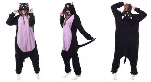 Kot Kigurumi Onesie piżama L na Arena.pl