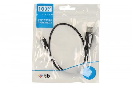 TB Kabel USB - Micro USB 50 cm. czarny na Arena.pl