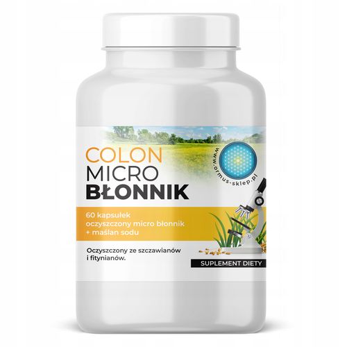 Ormus colon micro błonnik + maślan sodu 60 kapsułek na Arena.pl