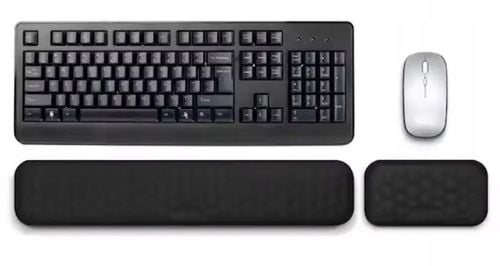 ERGONOMICZNA PODKŁADKA POD NADGARSTEK KLAWIATURĘ MYSZKĘ MASUJĄCA JAKOŚĆ na Arena.pl