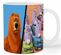 Kubek ceramiczny Grizzy i Lemingi