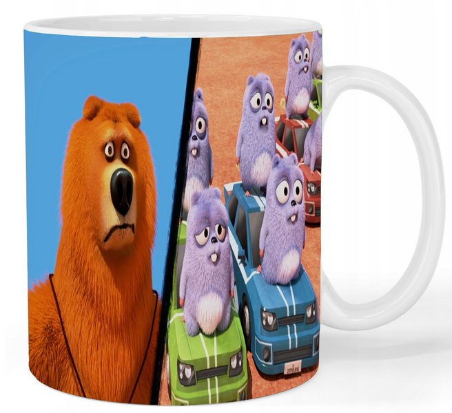 Kubek ceramiczny Grizzy i Lemingi zdjęcie 1