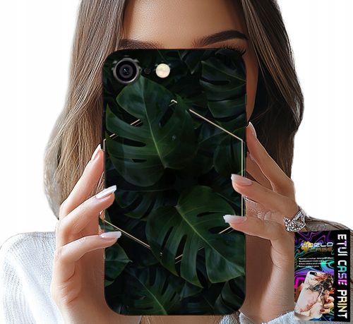 ETUI DO IPHONE ( 6 PLUS ) - ELEGANCKIE LIŚCIE MODNE WZORY NA CASE na Arena.pl