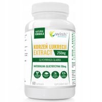 Wish KORZEŃ LUKRECJI EKSTRAKT 250mg 60 kapsułek