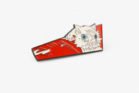 Inari Kitsune Figure | 5 cm | Metal | Przypinka Anime | Demon Slayer