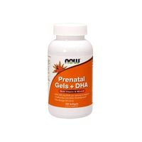 NOW FOODS Prenatal Gels + DHA - Witaminy i Minerały Prenatalne DHA 180 kap.