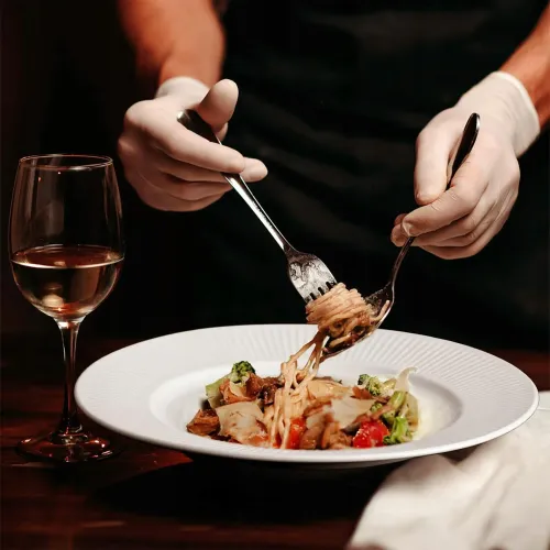 6xTALERZ GŁĘBOKI 24CM TŁOCZONY BRZEG BIAŁY DO ZUPY KARBOWANY ELEGANCKI OPAL na Arena.pl