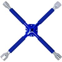 Klucz Krzyżak do odkręcania kół wzmacniany KD10533