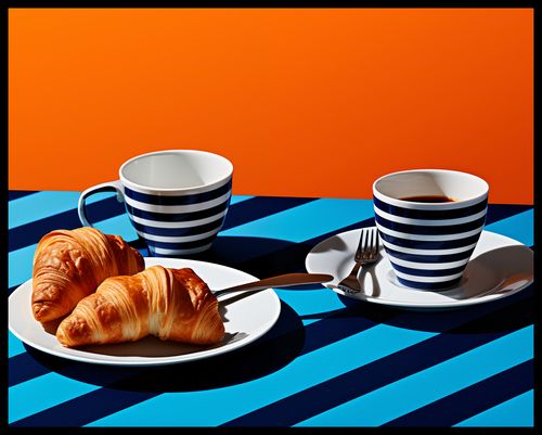 Plakat 76x60,5cm Croissanty na Arena.pl