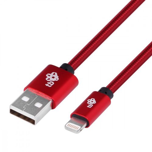TB Kabel Lightning-USB 1.5m czerwony MFi na Arena.pl