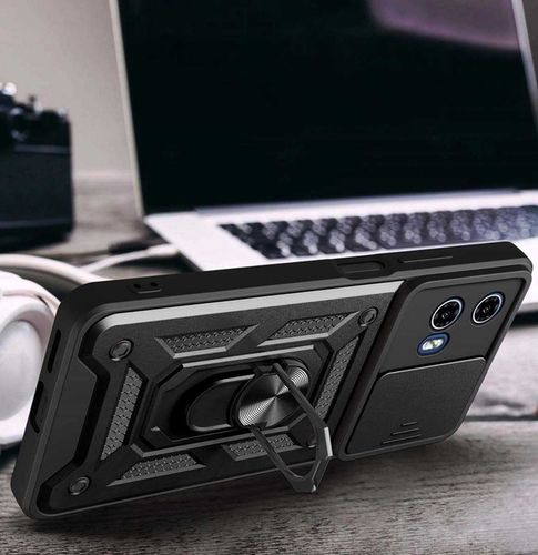 Spacecase Camring Motorola G04/G24/G24 Power Black na Arena.pl