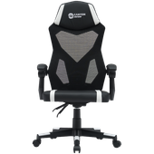 canyon fotel gamingowy flow mch01 mesh czarno - biały