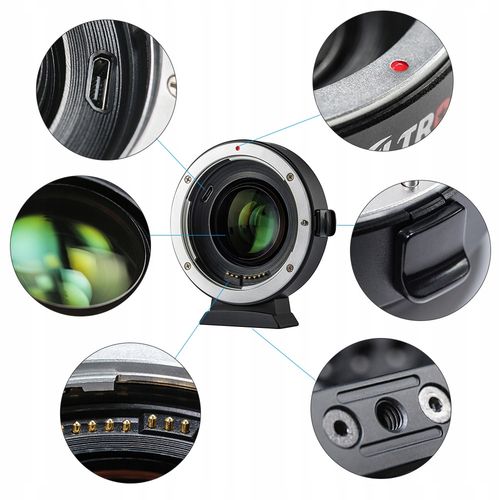 Adapter bagnetowy Viltrox EF-EOS M2 EF Speed Booster na Arena.pl