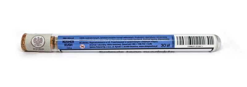 "KOSHER KUSH" CBD  Pre-Rolls zdjęcie 2
