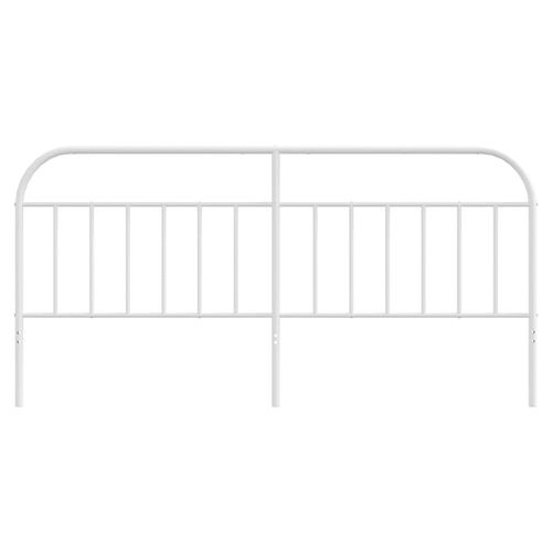 Metalowe wezgłowie, białe, 200 cm na Arena.pl