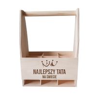 Najlepszy tata na świecie - drewniane nosidło z grawerem DZIEŃ TATY PREZENT
