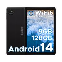 Tablet Android DOOGEE T10W 10.1'' 9GB+128 GB 8000mAh GPS/Wi-Fi/4G SIM