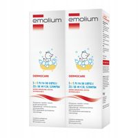 EMOLIUM DERMOCARE 3w1 Kąpiel, Mycie, Szampon x2