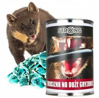 NAJMOCNIEJSZA TRUCIZNA NA DUŻE GRYZONIE ŚRODEK TRUTKA SASZETKI PASTA