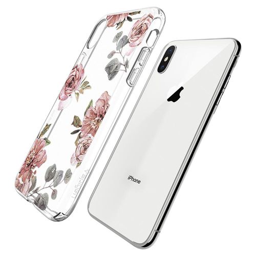 SPIGEN LIQUID CRYSTAL Apple iPhone X - AQUARELLE ROSE na Arena.pl