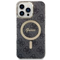 guess guhmp14xh4stk iphone 14 pro max6.7 czarny/black hardcase 4g magsafe