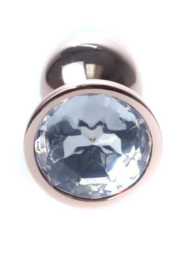 plug jewellery red gold plug  clear na Arena.pl