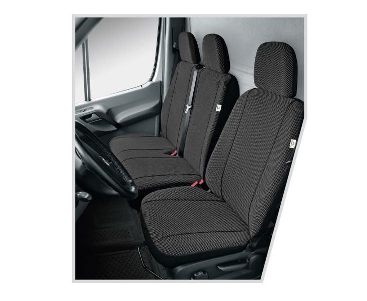 Welurowe pokrowce 3 osoby VW Transporter T5 2003-2015 zdjęcie 7