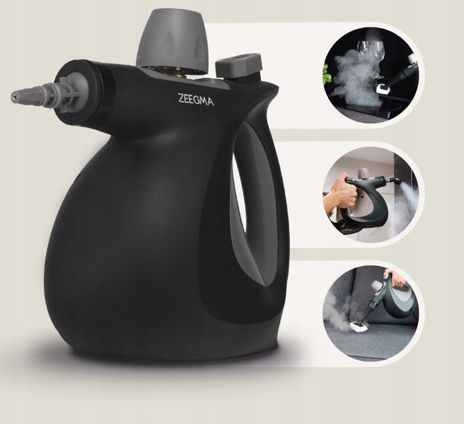 MYJKA PAROWA PAROWNICA NA PLUSKWY CZYŚCIK CIŚNIENIOWY 1000W 3BAR 8 KOŃCÓWEK zdjęcie 11