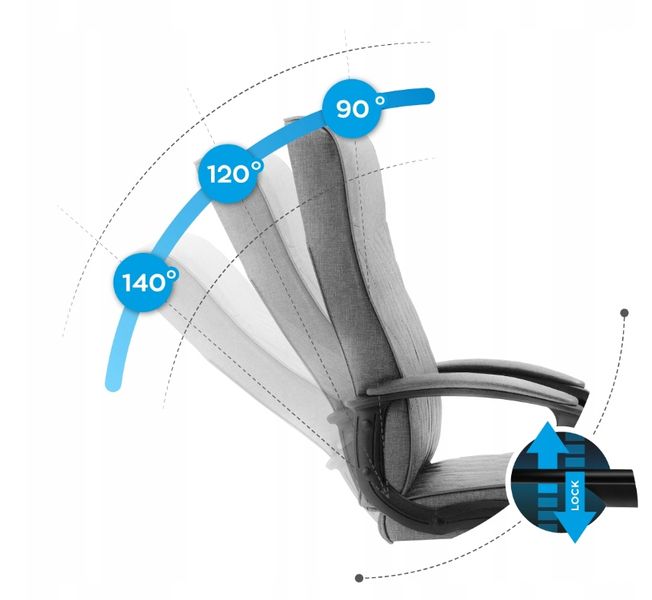 Fotel Biurowy Obrotowy Krzesło Mark Adler 3.2 zdjęcie 6