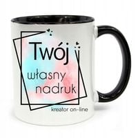 KUBEK Z TWOIM WŁASNYM FOTO NADRUKIEM ZDJĘCIEM LOGO FIRMY GRAFIKĄ NA