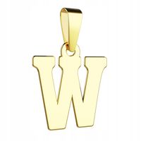 ZŁOTA LITERKA W ZAWIESZKA WISIOREK 585